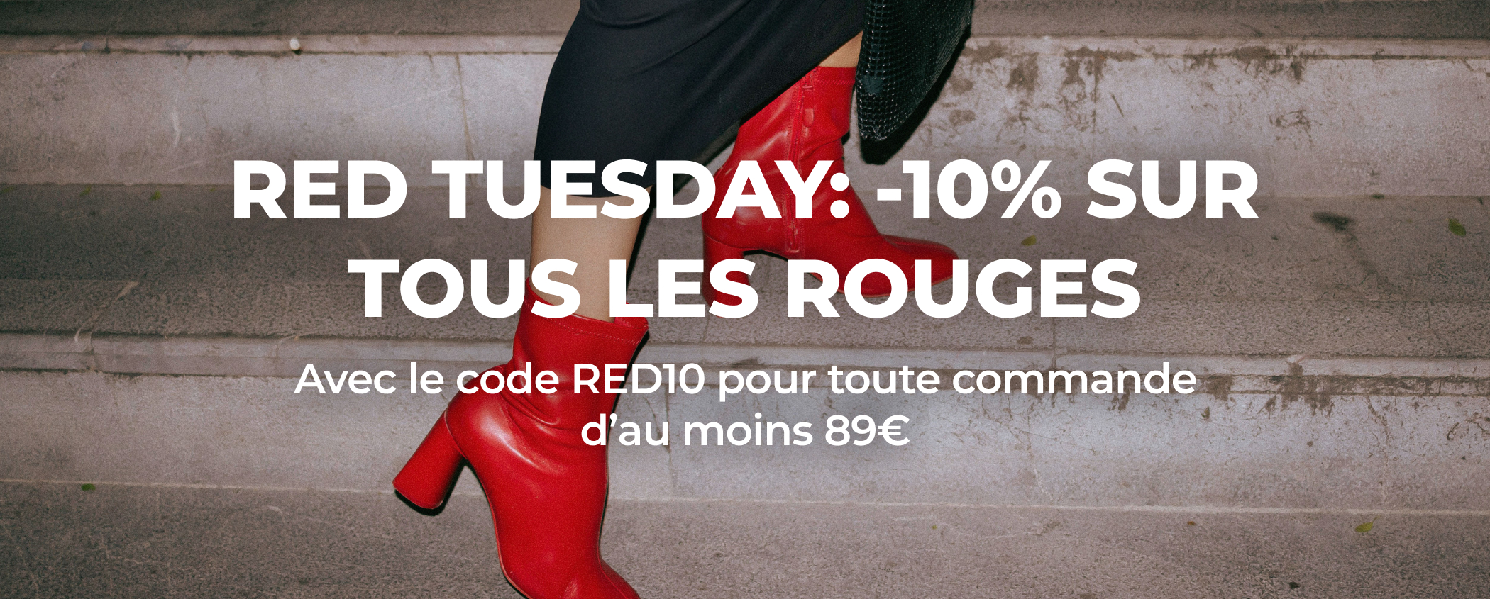 RED TUESDAY: -10% SUR TOUS LES ROUGES