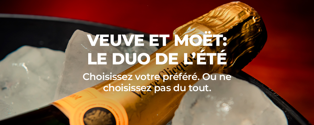 VEUVE ET MO�T: LE DUO DE L��T�