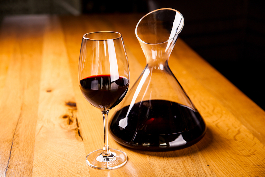 decanter per il vino